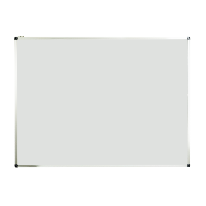 PIZARRA BLANCA `OK` 120x90cm.CJ.5pz.MARCO ALUMINIO