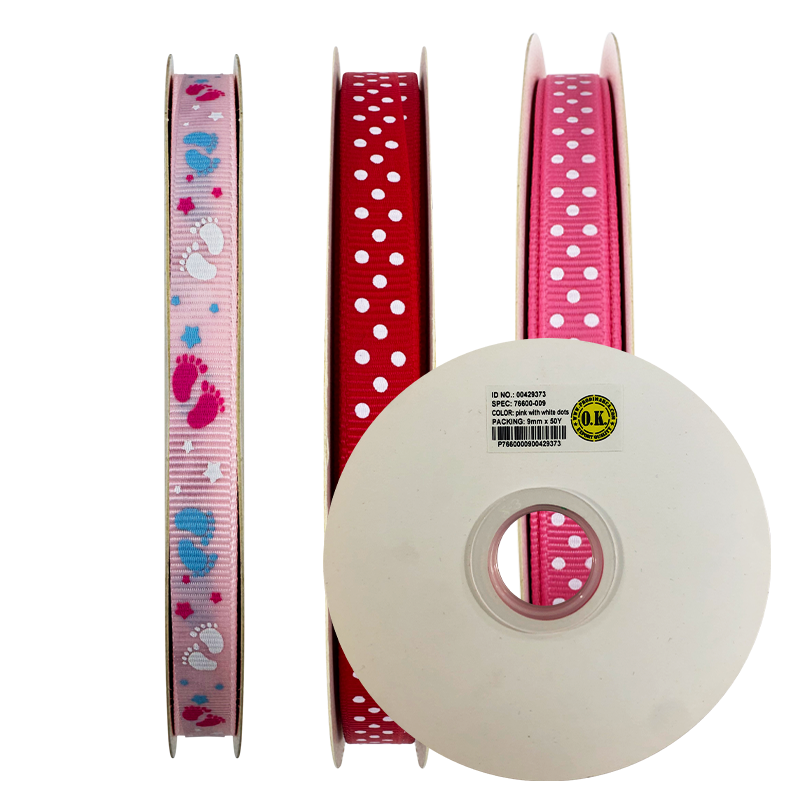 Cintas Gros Fantasía 9mm x 46m