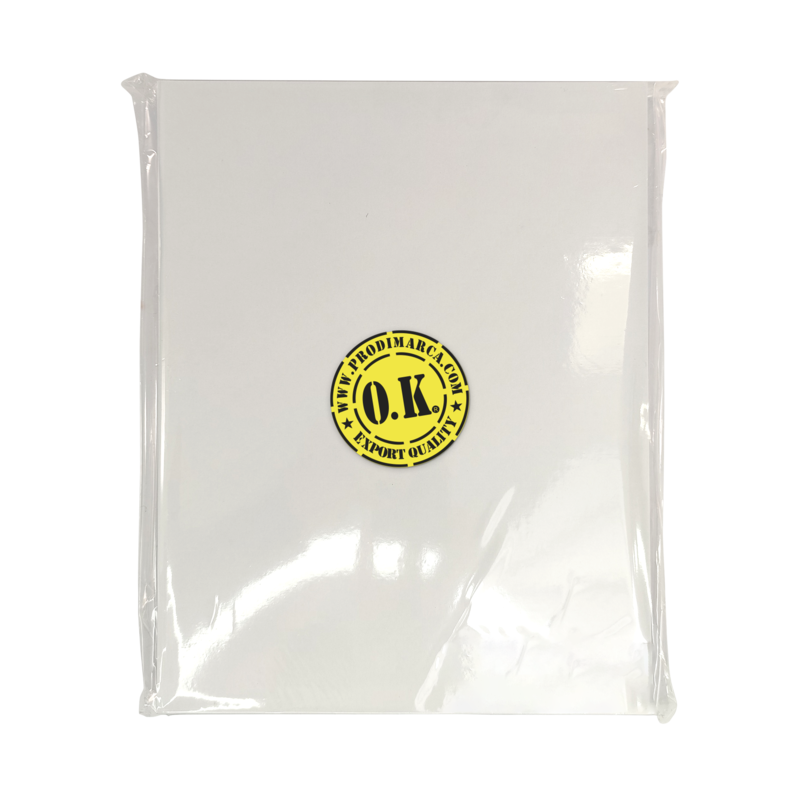 CARTULINA BRISTOL `OK` 216X279MM.PQ.100PZ.CAL.160GR.CARTA/SATINADA BLANCO OPALINA