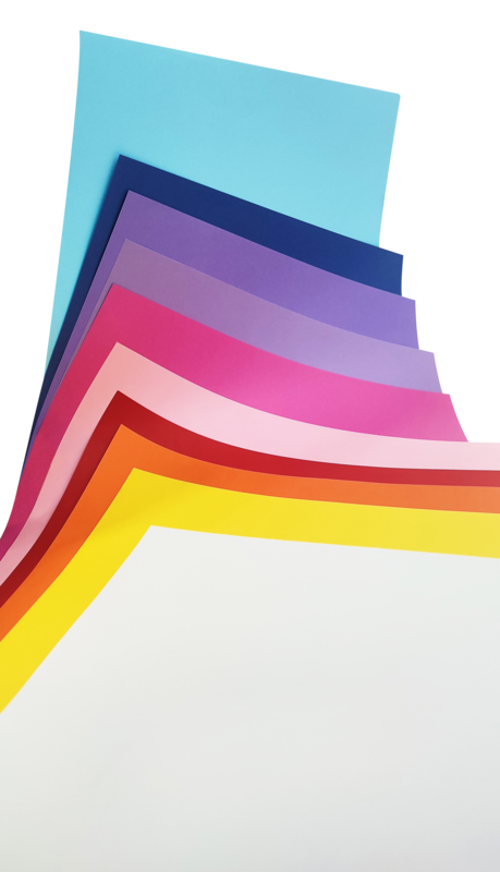 CARTULINA CONSTRUCCION SCHOOL COLOR `OK` 120GR.PQ.50PZ.48X66CM