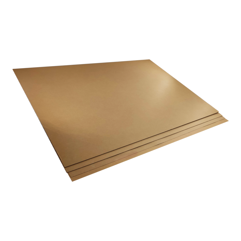 CARTON MARRON `OK` 40/1.00MM.70X100CM.PQ.44PZ.X650GR/M2,(20KG.APROX.) 1.5/KG.