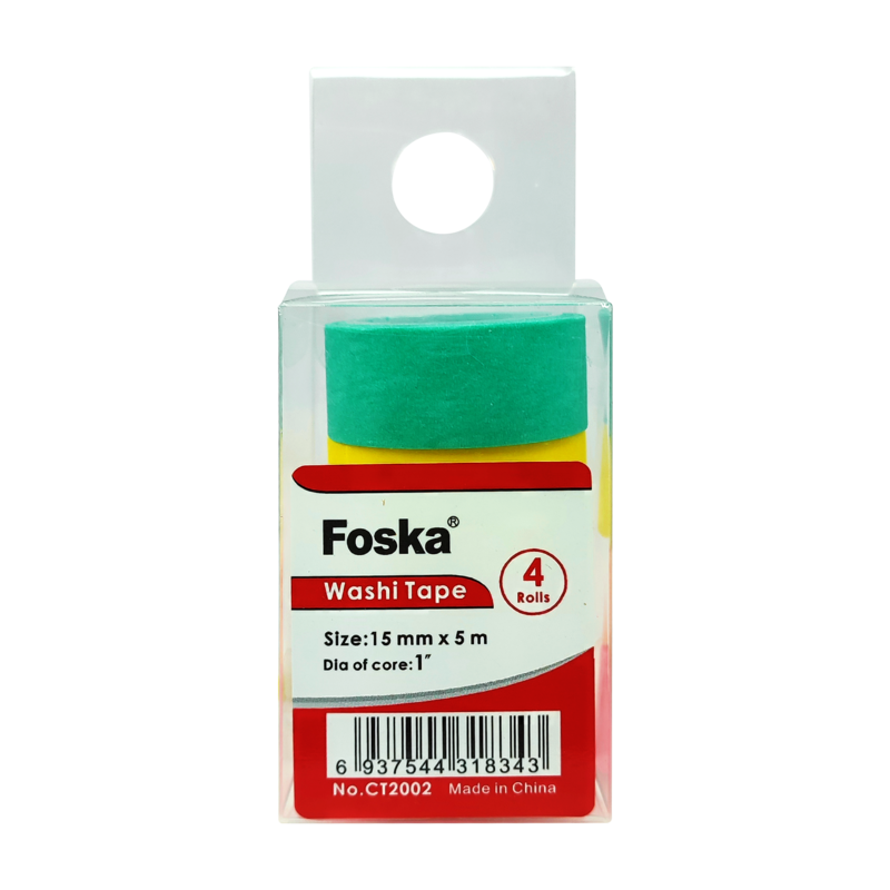 CINTA DECORATIVA PAPEL ADHESIVO FK PQ. 4ro.15mm.x5m.C/U.(5/8