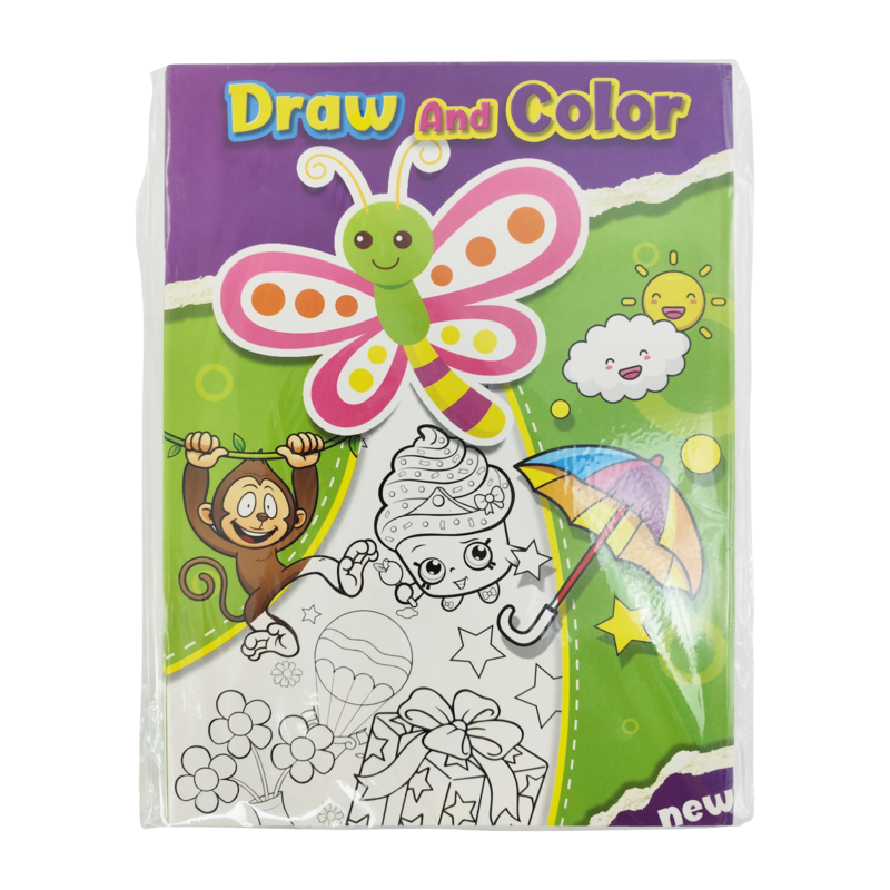 BLOCK CARTILLA PREDIBUJADA P/COLOREAR 