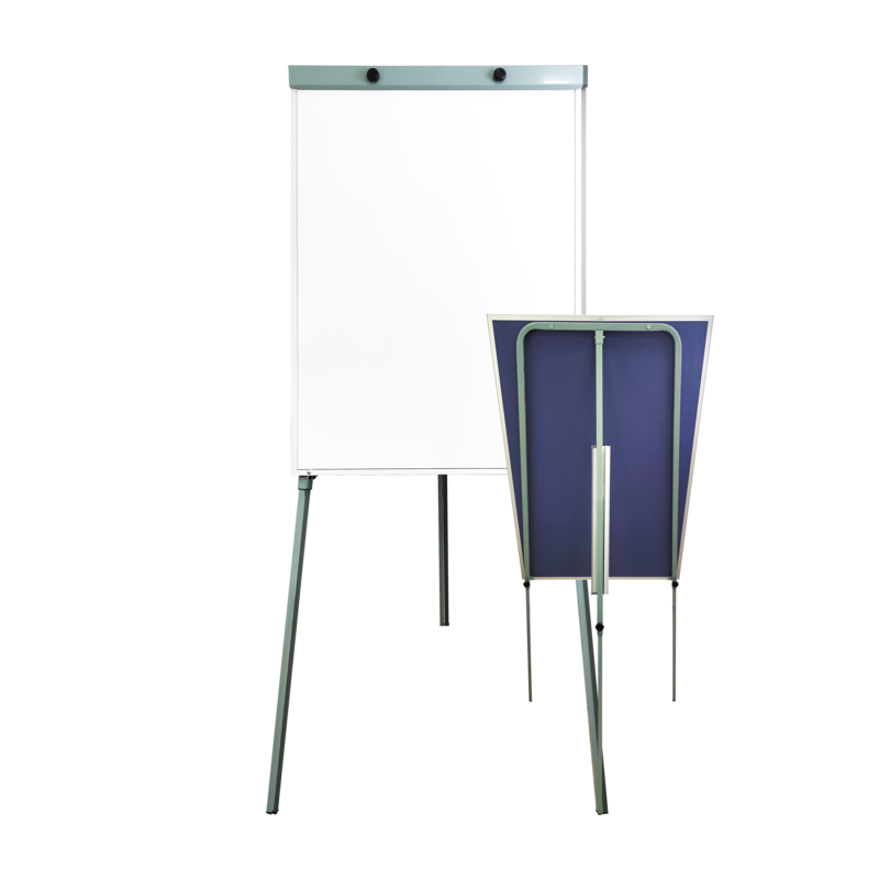 ROTAFOLIO-PIZARRA `OK` 70x100cm.CJ.1pz.MARCO ALUMINIO/MAGNETICA/CLIP