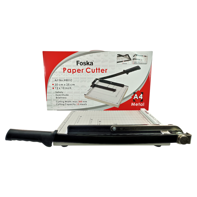 GUILLOTINA BASE DE METAL FK 30cm.(12