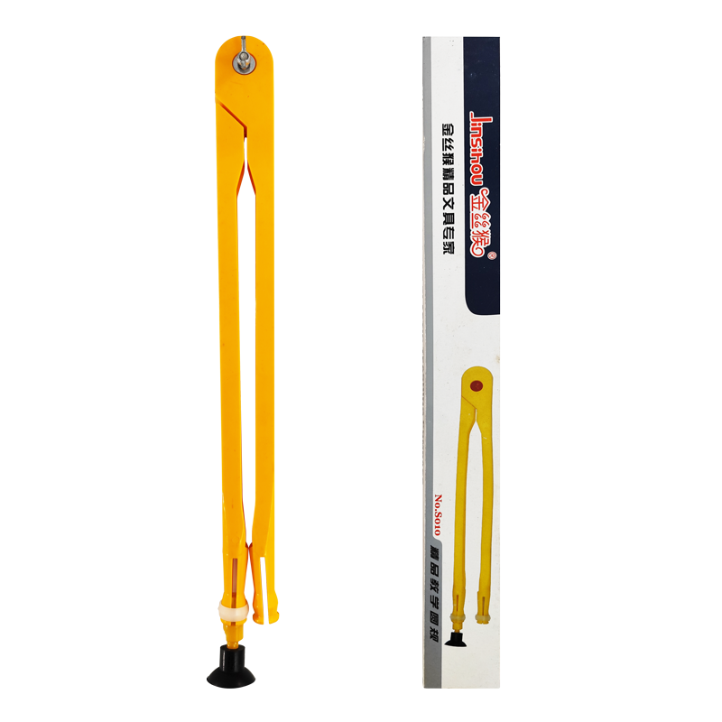 COMPAS PLASTICO P/PIZARRA `JS` 45cm.CJ.1pz.C/VENTOSA P/TIZA