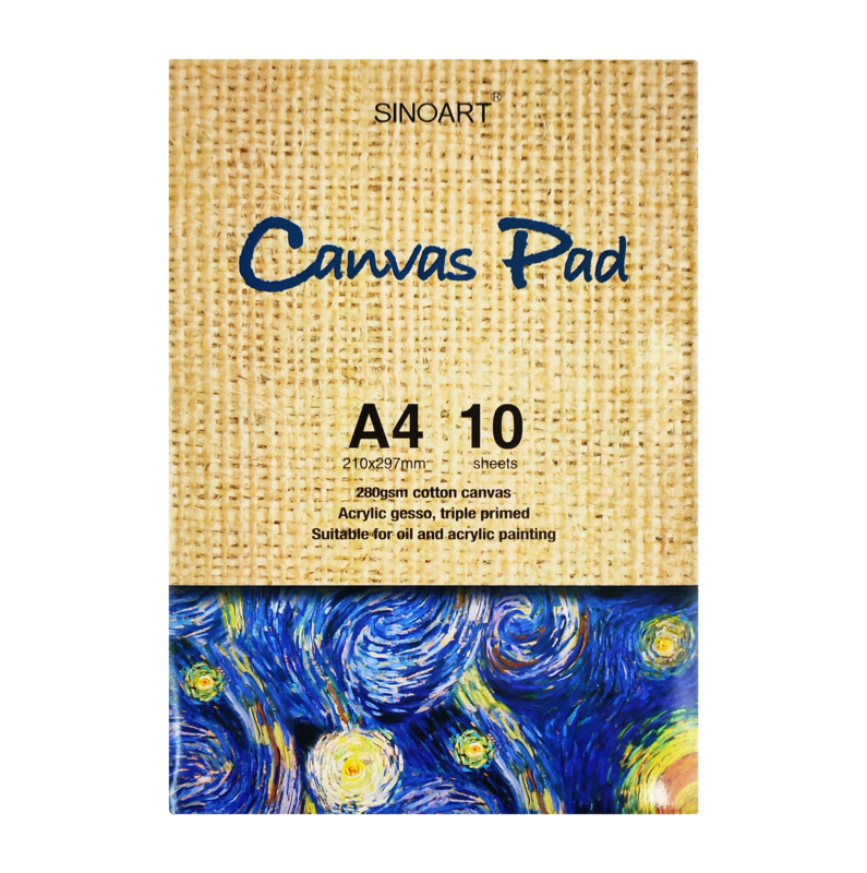 BLOCK ARTISTA LIENZO/CANVA `SA` 280gr.10hj.21x30cm.PQ.1pz.100% ALGODÓN/TEXTURA MEDIA