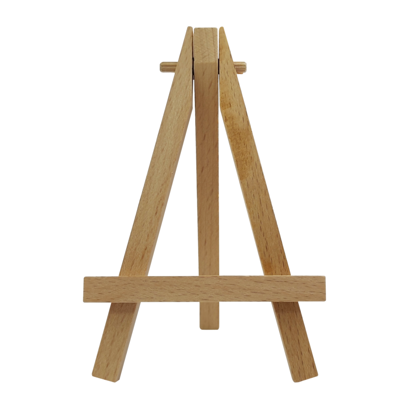 CABALLETE ARTISTICO MADERA T/MESA `SA` CJ.1PZ.ESTUDIO INCLIN.MINI REGUL.9X11CM.BARNIZADO