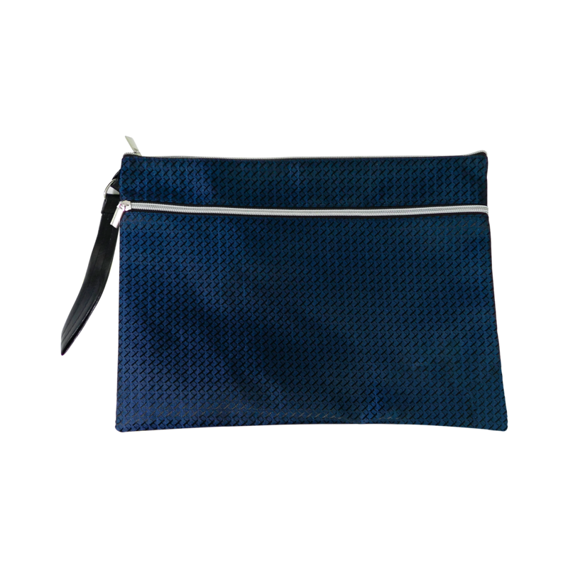 SOBRE PLASTICO (PE) OK CA/A4 PQ. 5PZ.C/CIERRE/TEXTIL COL.SURT.