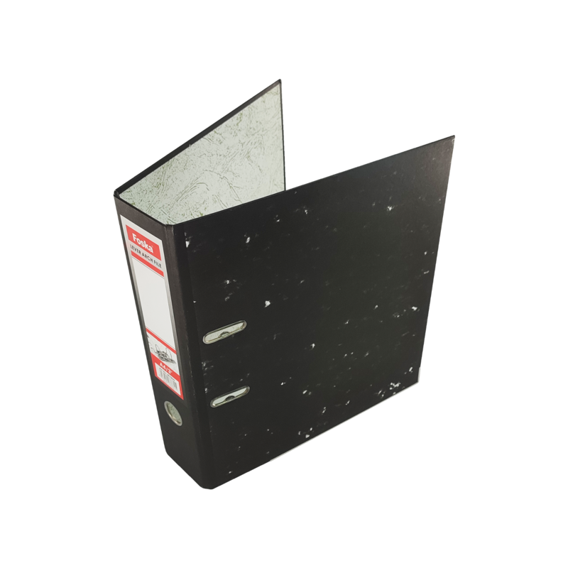 CARPETA ARCHIVADOR `FK` DESMONTABLE CA/A4 28x33cm.PQ.10pz.LOMO ANCHO 7,5cm.REFORZAD.