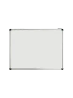 PIZARRA BLANCA `OK` 60x45cm.CJ.10pz.MARCO ALUMINIO