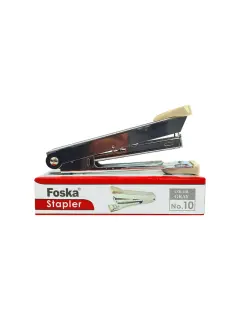 ENGRAPADORA PORTATIL PEQ.`FK` CROMADA CJ.1PZ.9X4X2CM.10 HOJAS.P/GRAPA MINI N.10