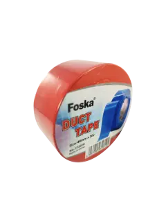 CINTA DUCTERIAS REFORZADA (PVC) "FK" RO.48MM.X18M.(2"X20YD.) BL.1PZ.COL.SURT.