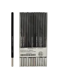 LAPIZ ARTISTICO `SA` CARBONCILLO NORMALIZADO P/DISEÑO CJ.12pz.DURO