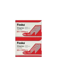 GRAPA ACERO `FK` PEQUEÑA N.10 PQ.20cj.x1000pz.C/U.