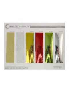 MUESTRARIO PRODIMARCA PAPEL FILM "CONTACTO" ESCARCHADO