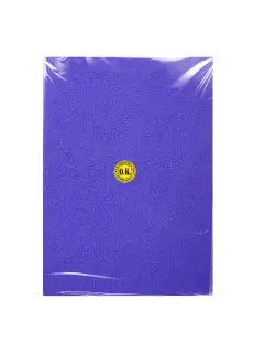 FOAMY TEXTURIZADO TOALLA `OK` COLOR PQ.5pz.40x60cm.5VIOLETA MORA