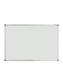 PIZARRA BLANCA `OK` 90x60cm.CJ.10pz.MARCO ALUMINIO