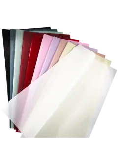 PAPEL FILM COREANO (PPO) OK HANSU TRANSLUCIDO CROMATICO PQ.20PZ.57X57CM