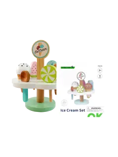 JUEGO DIDACTICO 'KC' SERVICIO DE HELADOS P/3 AÑOS O +.JG.1kt.9pz.CHAPEC/MDF/ENEBRO