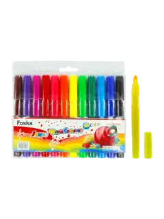 MARCADOR P/DISENO `FK` ACUARELABLES ROTULADORES JUMBO ST.12 COL.SURT.