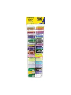 EXHIBIDOR OK CONTEN.(VER MONTO) BLOCKS ARTE-DIBUJO-MANUALIDADES/RESMILLAS S.R.C.