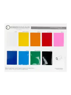 MUESTRARIO PRODIMARCA PAPEL FILM "CONTACTO" SOLIDO