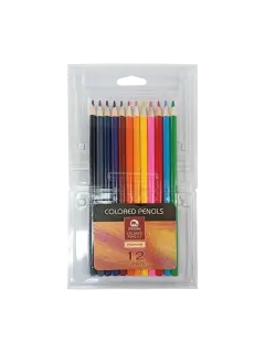 CREYONES/LAPIZ DE COLORES `MB` REDONDO PROFESIONAL CJ.1st.x12 COL.MINA DIAM.2,5mm.