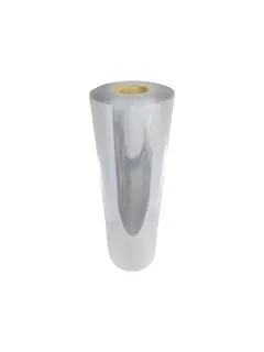 BOBINA DE ACETATO (PVC) `OK` TRANSPARENTE CRISTAL CAL.0,15mm.(0,90x5,28m.)xKG.