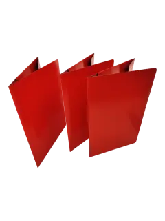 CARPETA SEGURA CARTULINA DF "FK" OF/EO PQ.10PZ.280GR.T/LIGAS 36X25X1CM.COL.SURT.