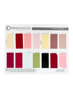 MUESTRARIO PRODIMARCA PAPEL FILM "COREANO" OUYA BITONO-OPACO-LOVE YOU