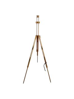 CABALLETE ARTISTICO MADERA T/CAMPO `SA` CJ.1PZ.PLEGABLE FRENCH STYLE 96X96X125(192)CM.BARNIZADO