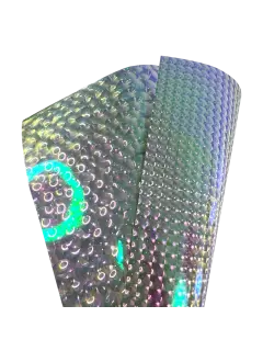 CARTULINA IRIDISCENTE "OK" 300GR.PQ.10PZ.50X70CM.LASER FANTASIA TRIDIMENSIONAL