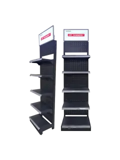 EXHIBIDOR MEDIOS+PINTURA ACRILICA/OLEO/TEMPERA/PINTADEDOS/VACIO 63X45X215CM.DE PIE (S/C)