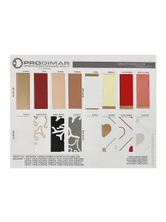 MUESTRARIO PRODIMARCA PAPEL FILM "COREANO" HANSU TRANSLUCIDO-BORDEADO