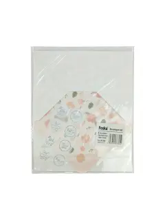 SOBRE CORRESPONDENCIA "FK" TARJETAS DE INVITACION PQ.6PZ.13X18CM.DISEÑOS SURT.