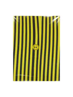 FOAMY (EVA) C/M RAYADO "KT" FRANJAS PQ.5PZ.40X60CM.BICOLORXGAMA TV