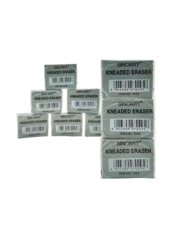 BORRADOR DIBUJO ARTISTICO `SA` CJ.24PZ.35X40X7MM.AMASABLE/LIMPIATIPOS