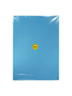 FOAMY (EVA) ESTAMPADO BICOLOR "KT" TRAMAS PQ.5PZ.40X60CM.XGAMA TM