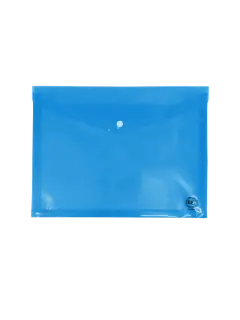 CARPETA SEGURA PLASTICA (PE) OK CA/A4 PQ.10pz.T/SOBRE C/FUELLE COL.SURT.