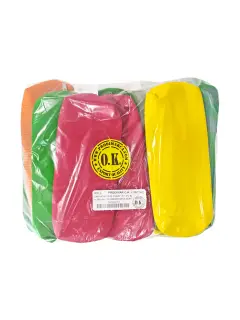 CARTUCHERA DE FOAMY `KT` 21x 8cm.PQ.10pz.COLORES/MODELS SURT.