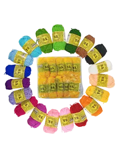 ESTAMBRE ESCOLAR LANA ACRILICA (PMMA) `OK` PQ.10PZ.X12GR.C/U