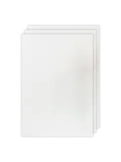 CARTULINA DOBLE FAZ REV.SULF.F/V `OK` C.12/0,31mm./206gr.PQ.100pz.70x100cm.BLANCO/BLANCO