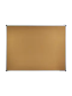 CARTELERA-CORCHO `OK` 120x90cm.CJ.5pz.MARCO ALUMINIO