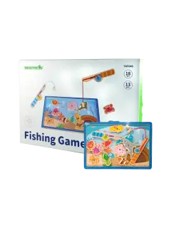 JUEGO DIDACTICO 'KC' TABLA PESCADORA MAGNETICA P/18 MESES O +.JG.1kt.13pz.CHAPEC