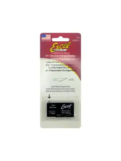 HOJILLA RPTO.`Ex` PARA K1 #11 ACERO AL CARBONO DI. 15pz.C/PROTECION DE SEGUR.