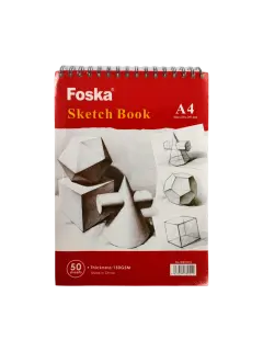 BLOCK ARTISTA BOCETO/CROQUIS FK 150gr.50hj.21x30cm.PQ.1pz.SKETCH TEXTURA FINA C/ESPIRAL