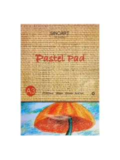 BLOCK ARTISTA CARBONCILLO/PASTEL`SA`180GR.30HJ.30X42CM.PQ.1PZ.CHARCOAL TONO BLANC/ESP.