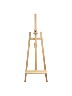 CABALLETE ARTISTICO MADERA T/ESTUDIO `SA` CJ.1PZ.LYRA ALTURA REGUL.66X87X175CM.BARNIZADO