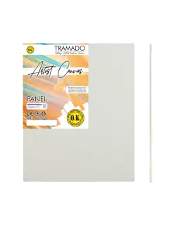 LIENZO SOBRE CARTON `SA` TRAMADO 3mm.PQ.1pz.TRIPLEx210gr.20x25cm.( 8x10")